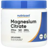 Nutricost , Magnesium Citraat, Ongevoopt, 8,9 oz (250 g)