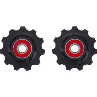 Bbb Cycling Keramische Derailleurwieltjes Shimano, Campagnolo & SRAM - 9-speed, 10-speed, 11-speed, 12-speed - Duurzaam - Zwart - 11T - RollerBoys Ceramic BDP-12