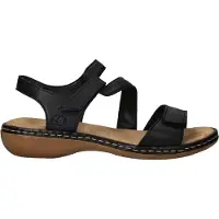 Rieker Sandaal 'Dames sandalen' zwart