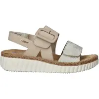 Rieker Sandaal 'Sandalen Plat' beige