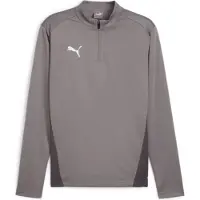 Puma teamGOAL Trainingstrui 1/4-Zip Grijs Wit