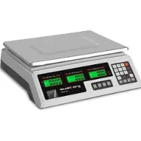 Steinberg Systems Controle weegschaal - 40 kg / 2 g - 33,9 x 23,3 cm - 6 LCD