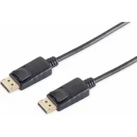 S-Impuls DisplayPort kabel met DP_PWR - versie 1.2 (4K 60Hz) / zwart - 3 meter