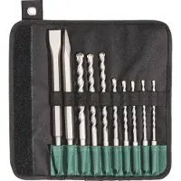 Metabo Boor- en beitelset SDS-plus classic 10 pcs