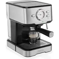 Princess 249415 Koffiezetapparaat - Koffiemachine - Espresso - Voor Gemalen Koffie & ESE-adapter - Melkopschuimer