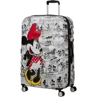 American Tourister Trolley 'Wavebreaker Disney' geel / rood / zwart / wit