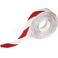 Durable 1726132 Bodemmarkeringsband Duraline Strong 2 Colours Signaalrood, Signaalwit 1 stuk(s) (l x b x h) 30 m x 50 mm x 15 mm