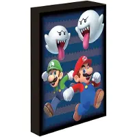 Pyramid Pyramidevormige LED-frame met Mario-thema. Één maat