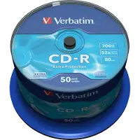Verbatim CD-R 80 min. 50 stuks op spindel