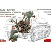 Other Miniart 1:35 - Amerikaanse tankreparatiebemanning, Continental W670 motor