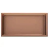 Guido Gusto Copper RVS Inbouwnis 30x60x7cm met LED verlichting