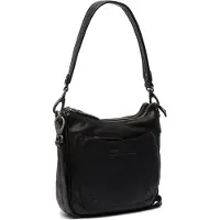 Chesterfield Schoudertas Caroline Zwart