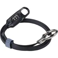 Bbb Cycling LoopSafe Fietsslot Cijferslot - Compact en Lichtgewicht Kabelslot Fiets - Zwart - 120 cm - BBL-55
