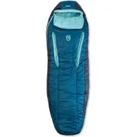 Nemo - Trekking slaapzakken - Forte Womens 20 Abyss/Hazy Aqua voor Unisex - Maat Regular - Paars