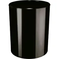 HAN Corbeille à papier, ininflammable, 13 litres, noir