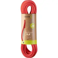 Edelrid - Eagle Lite Eco Dry 9,5 mm - Enkeltouw 50 m, rood