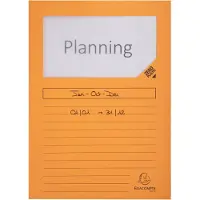 Exacompta venstermap oranje A4 (100 stuks)