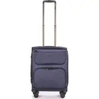 Stratic Gepäckstücke Trolley 'Bendigo' navy / zwart / zilver