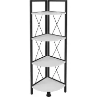 VCM Insasi4 wandkast 4 planken wit.