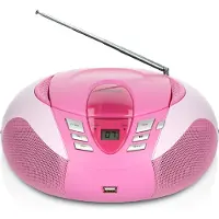 Lenco SCD-37 USB Roze
