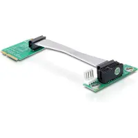 DeLOCK Mini PCI Express riser kaart adapter, Accessoires voor moederborden