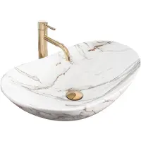 REA Opzetwastafel Royal Shiny Aiax Marmur