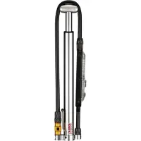 Lezyne Micro Floor Drive Digital HPG Voetpomp (Max 11 bar) Zilver