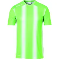 Uhlsport Stripe 2.0 Short Sleeve T-shirt Groen,Wit L Man