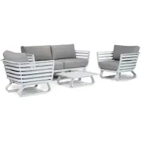 Santika Furniture Santika Sovita stoel-bank loungeset 4-delig