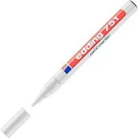 Edding Paintmarker 751 oliebasis 1-2mm crea wit | 10 stuks