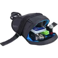 BBB Cycling Zadeltas Racefiets & Mountainbike Inclusief CO2 Pomp en Gereedschap - 0.79 Liter - Fiets Toolkit - Multitool Fiets - Combiset Speedpack CO2 BSB-58