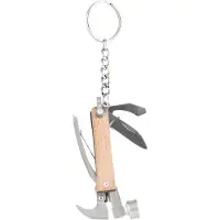 Kikkerland 7-In-1 Mini Hamertje - Hout - Outdoor - Gereedschap