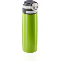 Leifheit thermosbeker Flip - 600 ml - RVS - groen