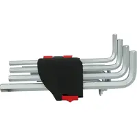 Ks Tools 1515040 Inbus Haakse schroevendraaierset 1.5 mm, 2 mm, 2.5 mm, 3 mm, 4 mm, 5 mm, 6 mm, 7 mm, 8 mm, 10 mm 10-delig