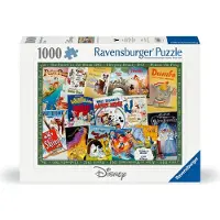 Ravensburger Disney Vintage Movie Post(12000689) Puzzle 1000 Pieces Veelkleurig Kinderen
