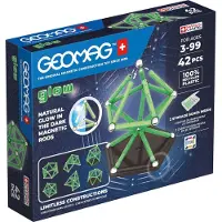Geomag Classic Glow Recycled - Gloeiende Magnetische Bouwset - 42-delig - Vanaf 3 jaar