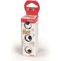 Smoby - Voetbaltafel Balletjes - 3 stuks - 34 mm - Zwart & Wit