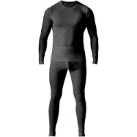 Maier Sports - Adrian - Synthetisch ondergoed XXL, zwart/grijs