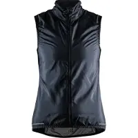 Craft - Women's Essence Light Wind Vest - Windstopper S, blauw/zwart