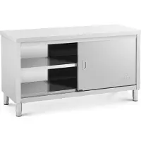 Royal Catering RVS werkkast - ECO - 150 x 60 cm - 600 kg -