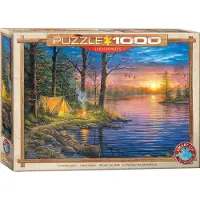 Eurographics Evening Mist - Abraham Hunter Puzzel (1000 stukjes)