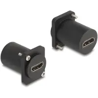 DeLOCK HDMI D-type module met schroeven | HDMI2.1 (8K 60Hz + HDR) | zwart