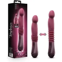 Temptasia - Trixie Stotende Dildo - Wijnrood