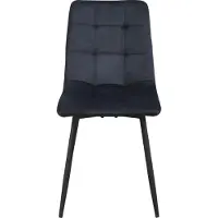 En.casa Eetkamerstoel set van 2 Lexnitz 89x44x45 cm zwart