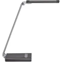 MAUL Pure led-bureaulamp met USB dimbaar antraciet