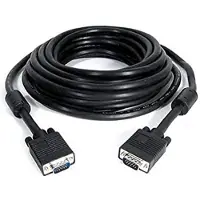 Cablexpert Premium VGA monitor kabel met ferriet kernen - CU koper aders / zwart - 30 meter