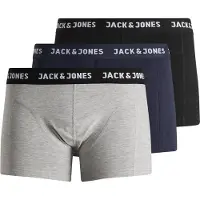 Jack & Jones JACK&JONES JACANTHONY TRUNKS 3 PACK Heren onderbroek - Maat XL