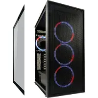 LC-Power LC-802B-ON Midi-tower PC-behuizing Zwart