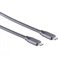 S-Impuls USB-C kabel | USB3.2 20 Gbps | PD 100W | 4K 60Hz | aluminium/nylon | 1 meter