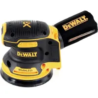DeWalt DCW 210 P2 accu excentrische schuurmachine borstelloos 18 V 12.000 tpm 125 mm + 2x accu's 5,0 Ah + 1x snellader in TSTAK